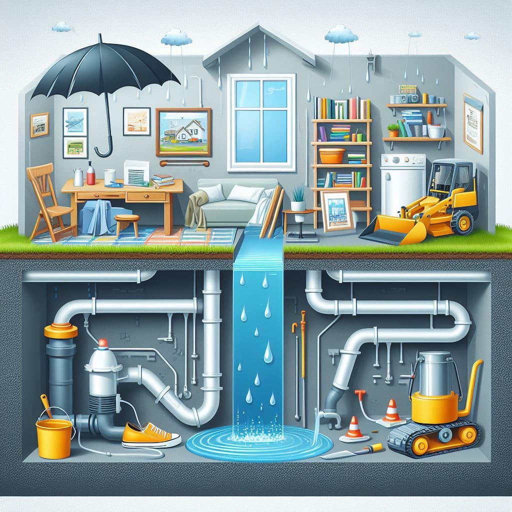 Common Basement Waterproofing Methods